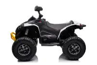 24V Kids Electric Ride On Quad - Can-Am Maverick - WHITE