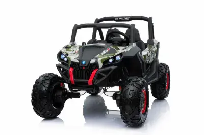 24v Renegade Kids Electric Ride-on UTV Buggy - CAMO GREEN