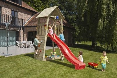 Blue Rabbit Belvedere with slide - 150cm Platform
