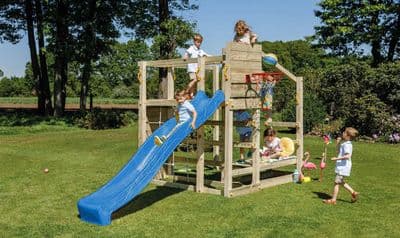 Blue Rabbit Crossfit - Climbing Frame with 3m slide