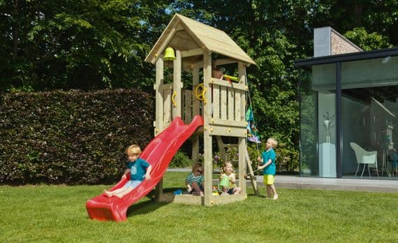 Blue Rabbit Kiosk with slide - 120cm Platform