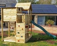 Blue Rabbit Palazzo Climbing Frame with 3m slide