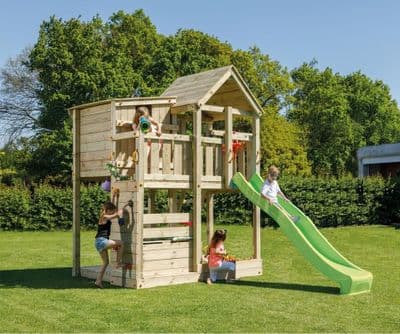 Blue Rabbit Palazzo Climbing Frame with 3m slide