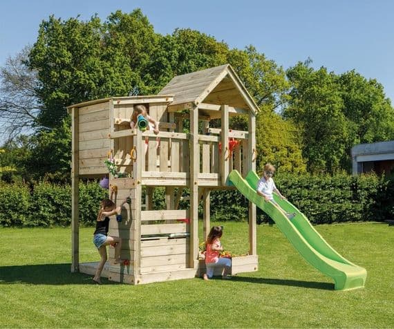 Blue Rabbit Palazzo Climbing Frame with 3m slide