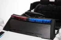 Kids 12V  Police 4×4 SUV Electric Ride-on Car - WHITE