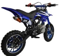 Kids 50cc Orion Mini Dirt Bike - BLUE