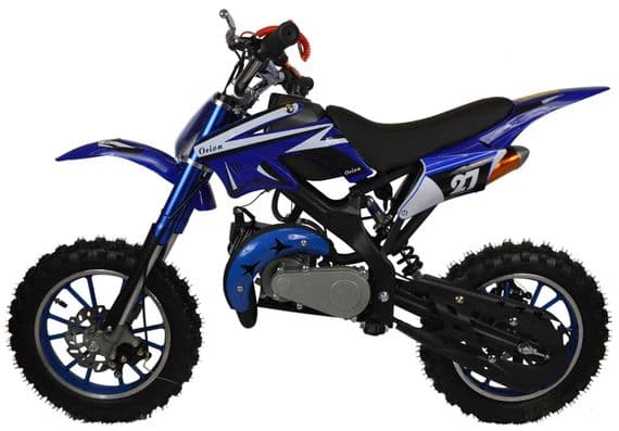 Kids 50cc Orion Mini Dirt Bike - BLUE