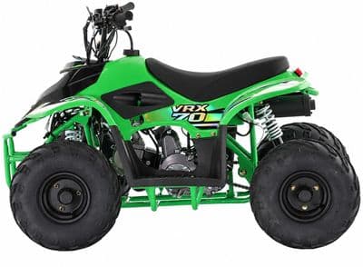 Kids 70cc VRX70 Automatic Quad Bike - GREEN