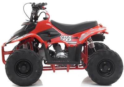 Kids 70cc VRX70 Automatic Quad Bike - RED