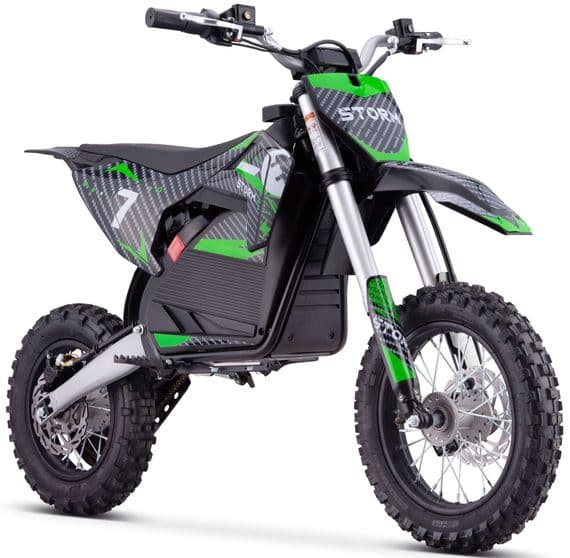 Kids Electric Dirt Bike  - 1200W - GREEN