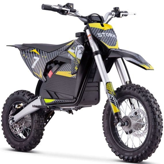 Kids Electric Dirt Bike  - 1200W - YELLOW