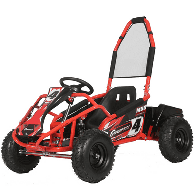 Kids Electric Go Kart - 1000w Mud Monster - RED
