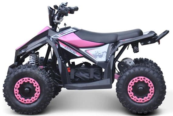 Kids Renegade 1000w 36v Electric Quad Bike - PINK