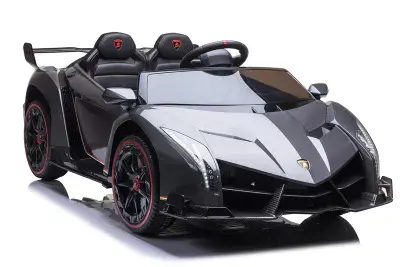 Lamborghini Veneno 24v Kids Electric Ride-on Car - GREY