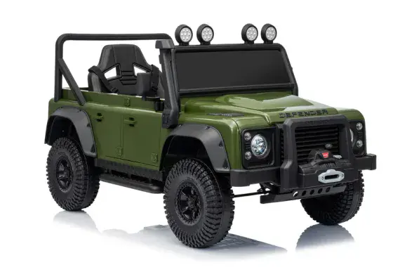 Land Rover Defender 24V Kids Electric Ride-On  - GREEN