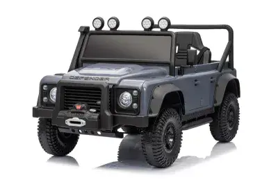 Land Rover Defender 24V Kids Electric Ride-On  - GREY
