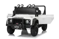 Land Rover Defender 24V Kids Electric Ride-On  - WHITE