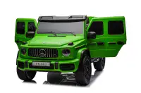 Mercedes G63 G-WAGON Kids 24V Ride On Car - 2 Seats  - GREEN
