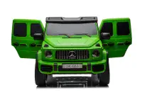 Mercedes G63 G-WAGON Kids 24V Ride On Car - 2 Seats  - GREEN
