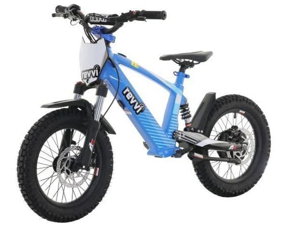 Revvi 16″ XL Electric Balance Bike - BLUE
