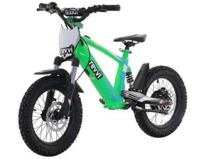 Revvi 16″ XL Electric Balance Bike - GREEN