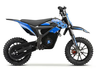 STOMP EBOX Wired - KIDS 500W ELECTRIC DIRT BIKE - BLUE