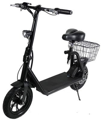 Zipper M6 -  350W Electric Scooter - BLACK