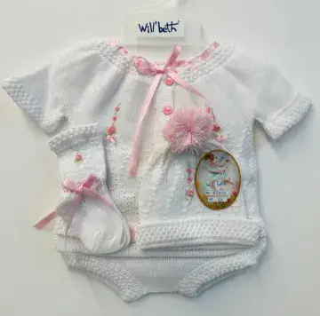 4Pc Knit Take Me Home Set - Pink