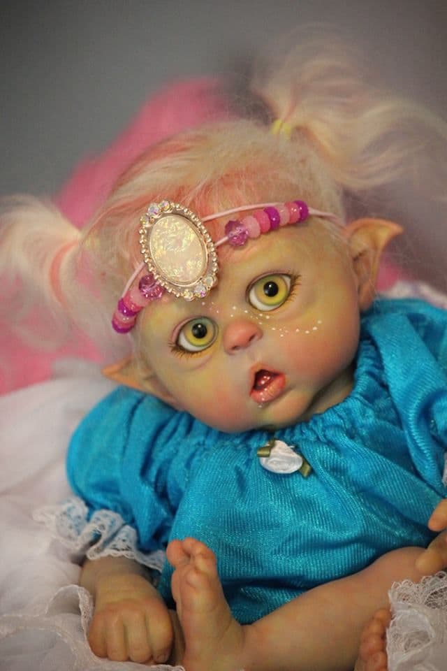 正規品⭐︎フェアリー*・゜゜Ofelia by Olga Auer リボーンドール Mini