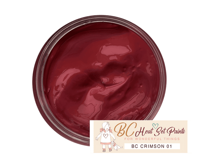 PAINT BC Heat Set Paint - BC CRIMSON 01