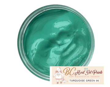 PAINT BC Heat Set Paint - TURQUOISE GREEN