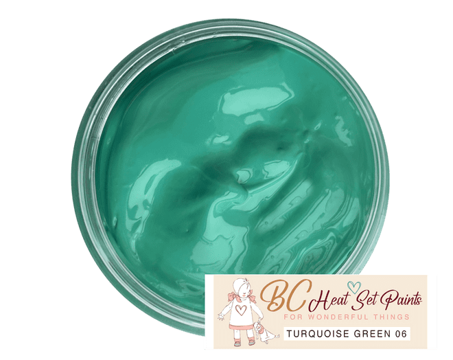 PAINT BC Heat Set Paint - TURQUOISE GREEN