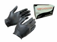 100 Black Nitrile Disposable Gloves Powder Latex Free Tattoo Mechanic XL