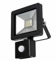 10W Glass Surface IP54 LED Aluminium Floodlight Light Outdoor Lamp PIR Sensor