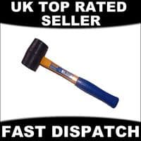 16 OZ RUBBER MALLET HAMMER IDEAL FOR TENT PEGS
