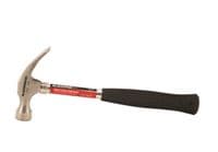 16oz Claw Hammer Tool DIY Rubber Grip Handle Steel Shaft Blackspur