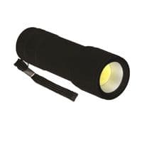 1W COB LED TORCH FLASHLIGHT SUPER BRIGHT COMPACT LONG LIFE SPAN BATTERIES INC