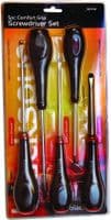 5pc Screwdriver Set Soft Grip  Hand Tools DIY Garage Repair