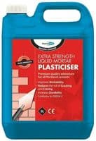 BOND IT EXTRA STRENGTH LIQUID MORTAR PLASTICISER 5 LITRES CEMENT ADMIXTURE