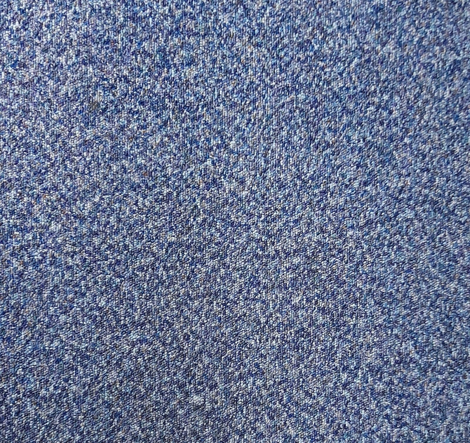 CARPET TILES 50 x 50cm 5m2 HEAVY DUTY OFFICE RETAIL SHOP FLOORING GREY BLUE