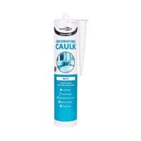 DECORATORS CAULK GAP & CRACK FILLER (EU3) - BOND IT ACRYLIC QUICK CURE WHITE