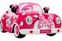 Disney Minnie Mouse 6V Ride On Car Convertible Battery Powered Motor Car 3+