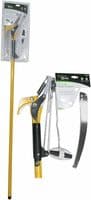 EXTENDABLE TELESCOPIC TREE PRUNER GARDEN BRANCH CUTTER LOPPER & SAW ATTACHMENT