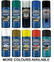 HAMMERITE DIRECT TO RUST AEROSOL QUICK DRYING METAL SPRAY PAINT 400ML