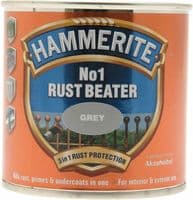 HAMMERITE NO.1 RUSTBEATER METAL PAINT QUICK DRYING 250ML - GREY
