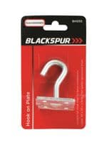 Hook On Plate Galvanised Steel Heavy Duty Anchor Outdoor Fence Stable Tie Chain