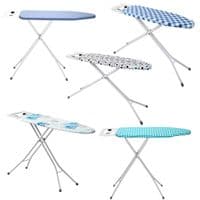 IRONING IRON BOARD LARGE DELUXE FOLDING LIGHTWEIGHT ADJUSTABLE HEIGHT NON SLIP
