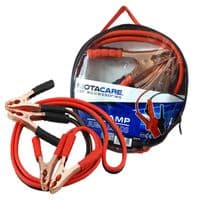 JUMP LEADS 600 AMP 600A BOOSTER CABLES HEAVY DUTY STARTER CAR BATTERY 2M LONG