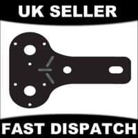 Maypole Double Socket Tow Bar Mounting Plate coating