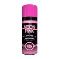 PINK NEON SPRAY PAINT BRIGHT AEROSOL CAN DIY MATT HI VIS 400ML MATT FINISH